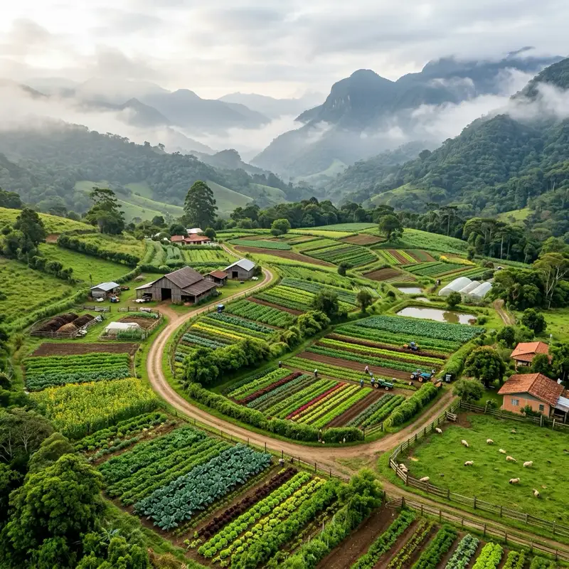 Lush Green Organic Farm